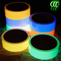 1 5 5cm luminous tape self adhesive glow in the dark sticker tape fluorescent night warning tape safety security home decoration