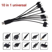 10 in 1 usb universal multi pin charger cable for mobiles iphone samsung nokia psp ipad charging line usb cable lead adapter
