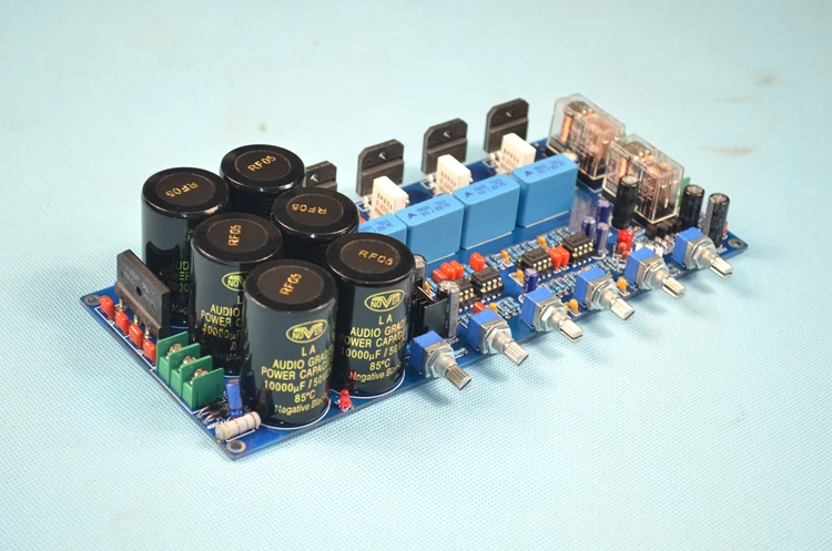 New LM3886 2.1 subwoofer fever level power amplifier board hifi with protection circuit DIY |