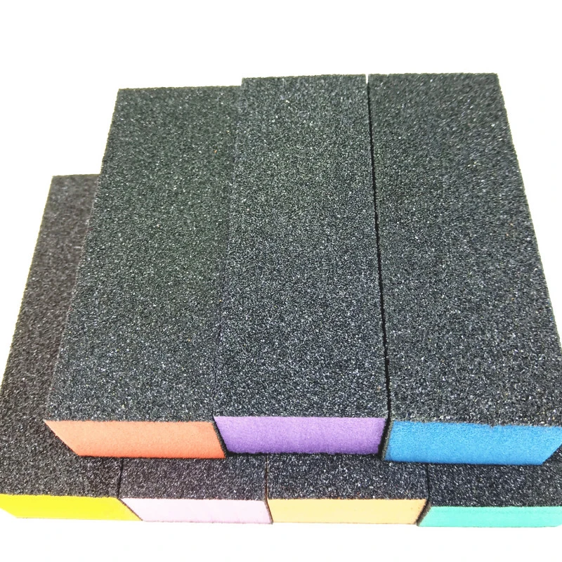 

Top Durable Sponge Nail File White Sanding Buffer Block Acrylic Block Polish Pedicure Manicure Nail Art Tool