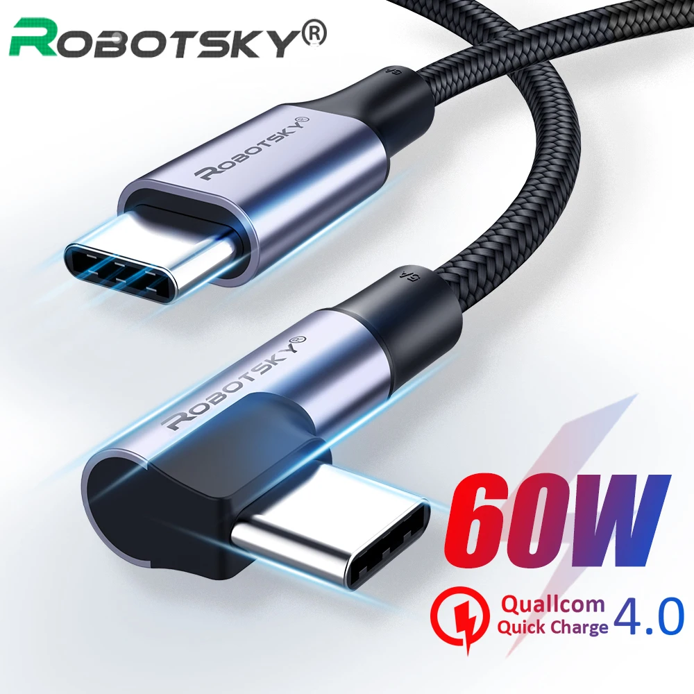 USB Type C к кабель для Samsung S20 S10 Plus PD 60W быстрое зарядное устройство 4 0 Быстрая зарядка