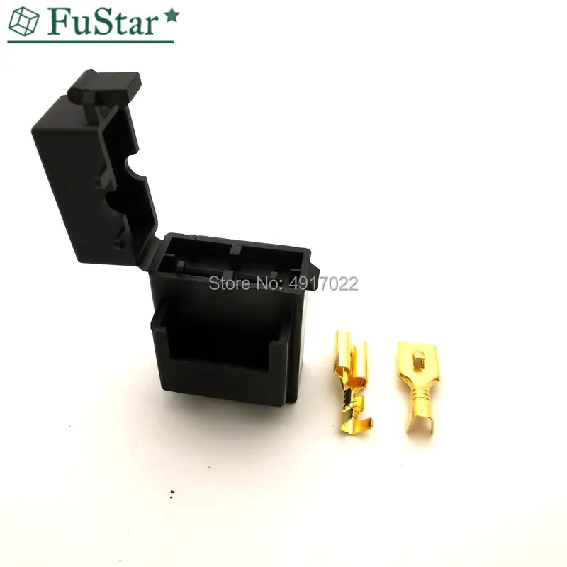 5 шт. автомобильный держатель предохранителя BX2017 с клеммой черная коробка