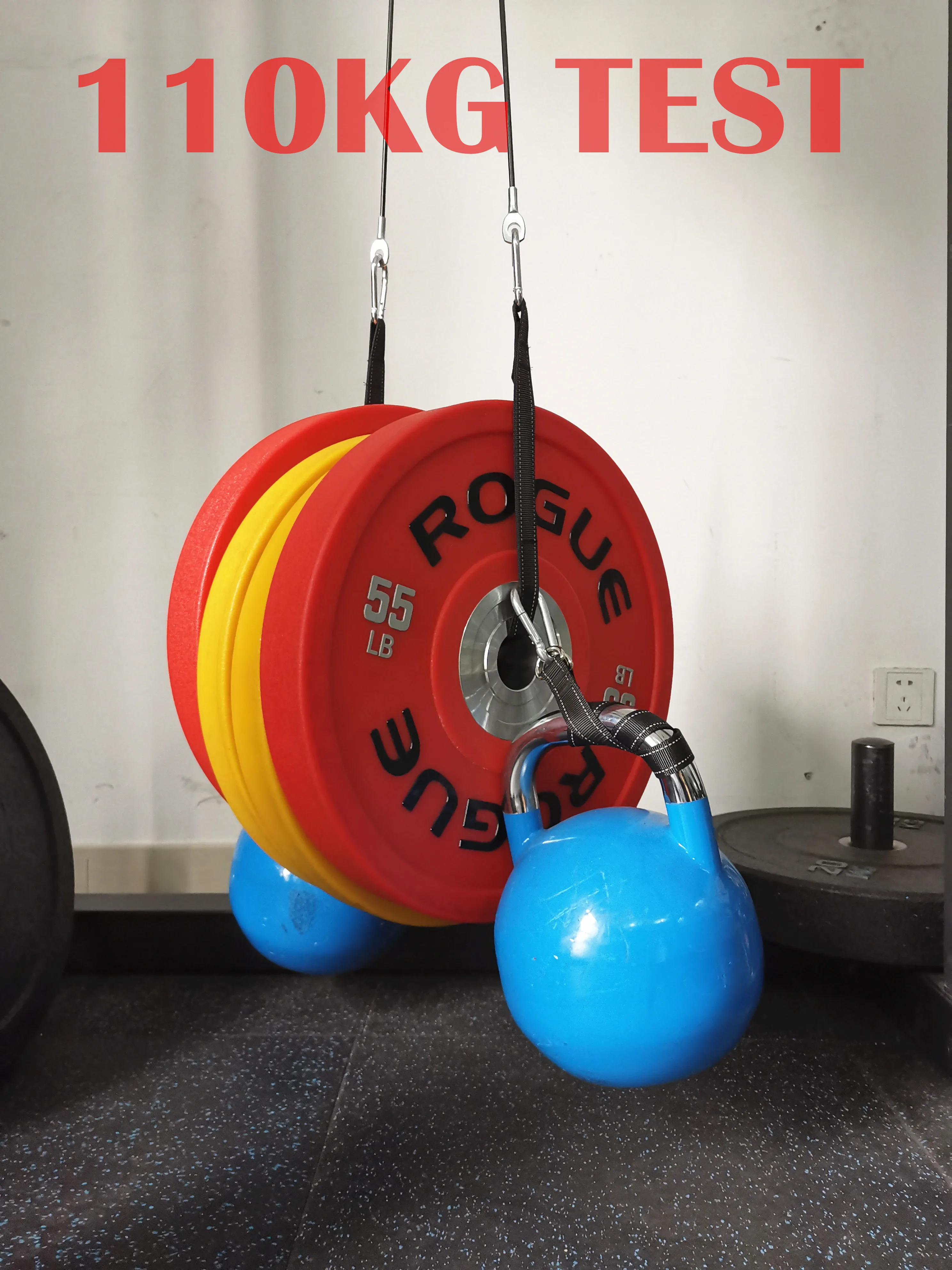 

DIY Fitness Pulley Rope Machine Connection System Arm Biceps Triceps Shock Wave Hand Strength Training