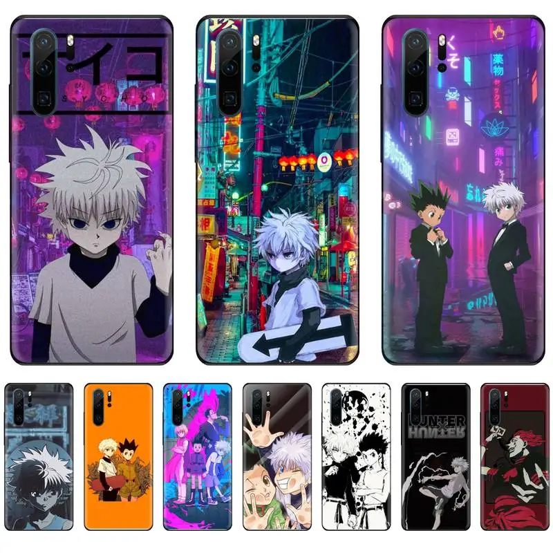 Чехол для телефона с изображением аниме Hunter x Для Huawei P9 P10 P20 P30 Pro Lite smart Mate 10 20 Y5 Y6 Y7 2018 2019|Бамперы| |