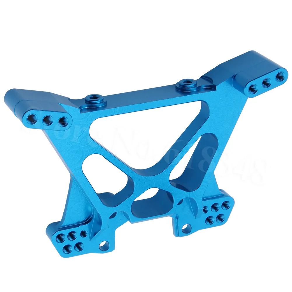 Blue 390 Для 1/10 Traxxas SLASH 4X4 анодированная алюминиевая задняя ударная башня(часть# 6838X)#70362 обновленные детали подходят Stampede ралли Baja CNC - Цвет: Blue 390