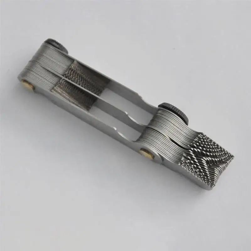 Метрический Британский прибор для измерения шага резьбы из нержавеющей стали |