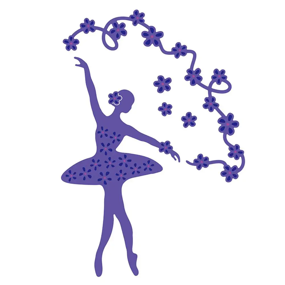 Хоббилан 3 шт. балетный танцор металлические режущие штампы танцевальные