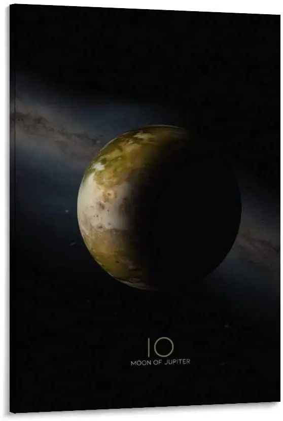 Io is One of Jupiter плакат декоративной живописи Canvas Wall Art гостиная - Цена: 