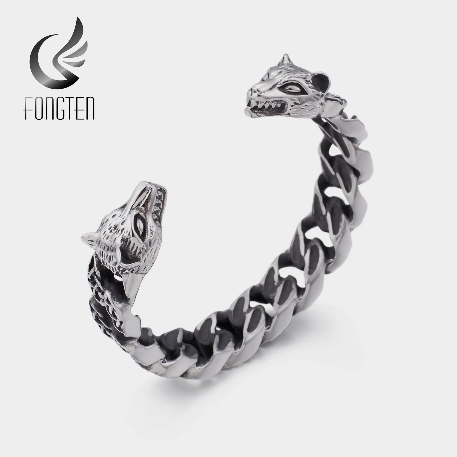 Мужской Браслет манжета из нержавеющей стали в стиле викингов|Браслеты| |