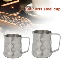80hot350600ml stainless steel coffee espresso latte milk foam frothing pitcher cup
