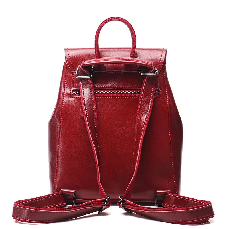 DIENQI винтажный милый женский рюкзак из натуральной кожи дорожные женские рюкзаки