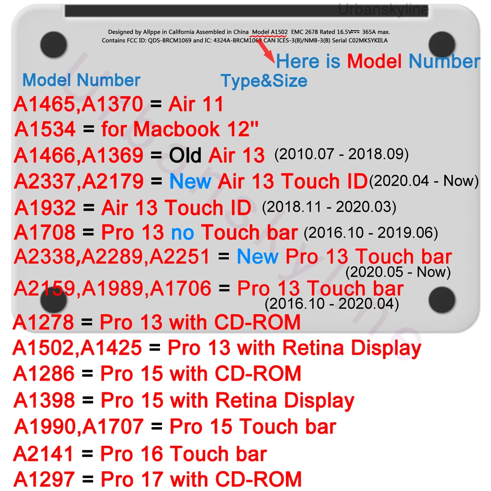 Силиконовый чехол для клавиатуры Macbook Pro прозрачный из ТПУ 13 15 16 17 Touch Bar ID Air 12 11 Retina
