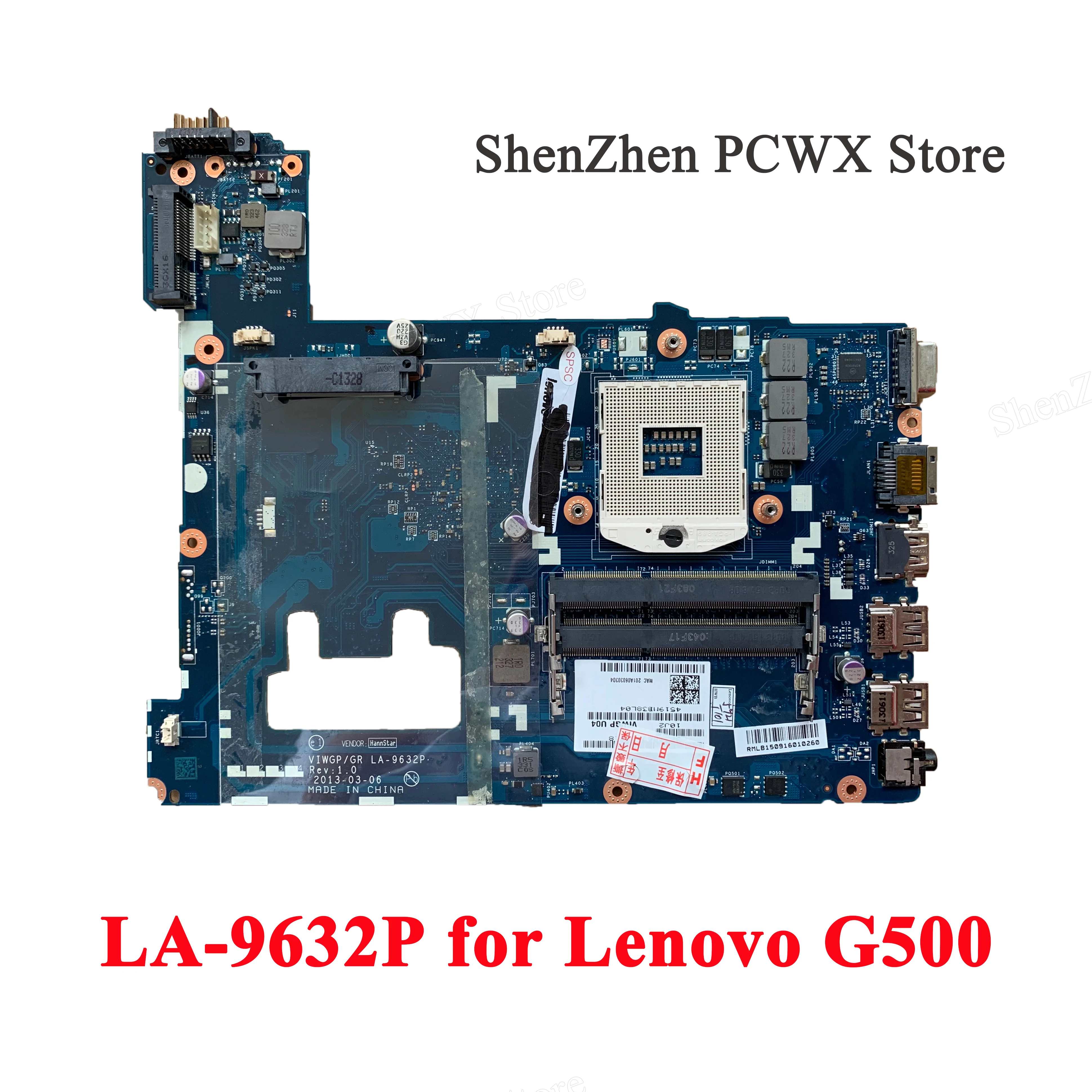 VIWGP/GR LA 9632P для ноутбука Lenovo G500 протестированная материнская плата 100% Work HM70
