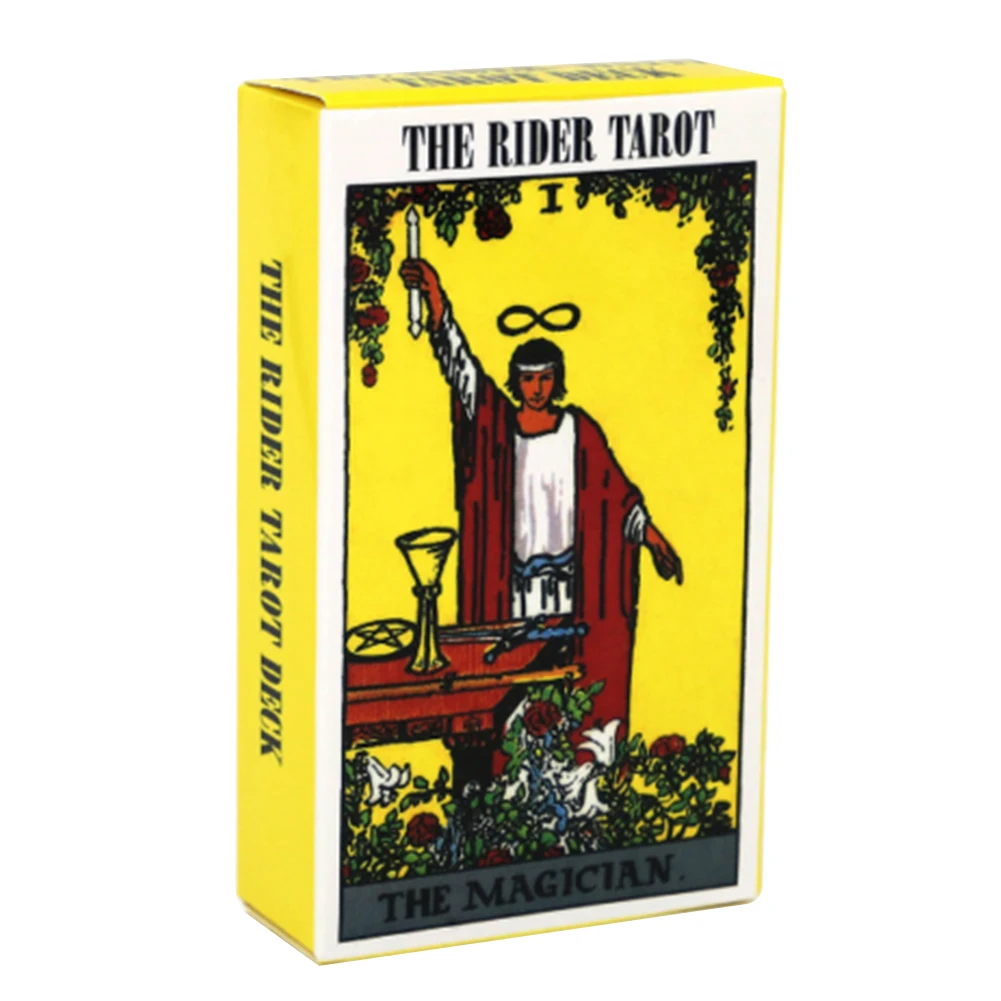 

Rider Waite Tarot and Guidebook Divination Party Game Smith English Version