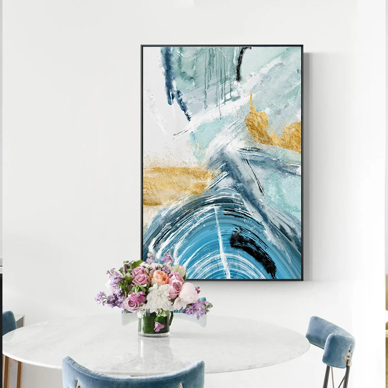 Минималистичная настенная Картина на холсте в скандинавском стиле домашний