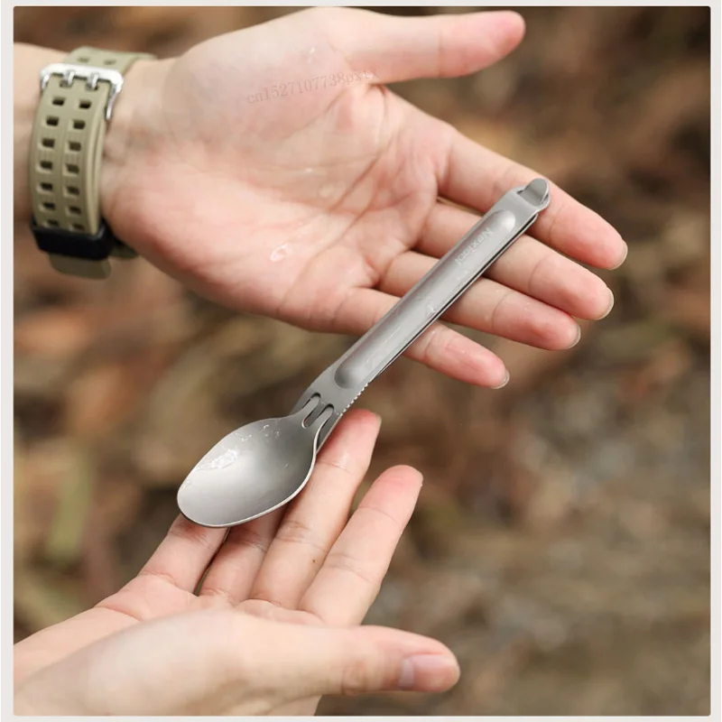 Xiaomi Mijia NexTool Титановая Ложка Spork походная посуда для кемпинга кухонная посуда легкая посуда для кемпинга для пикника