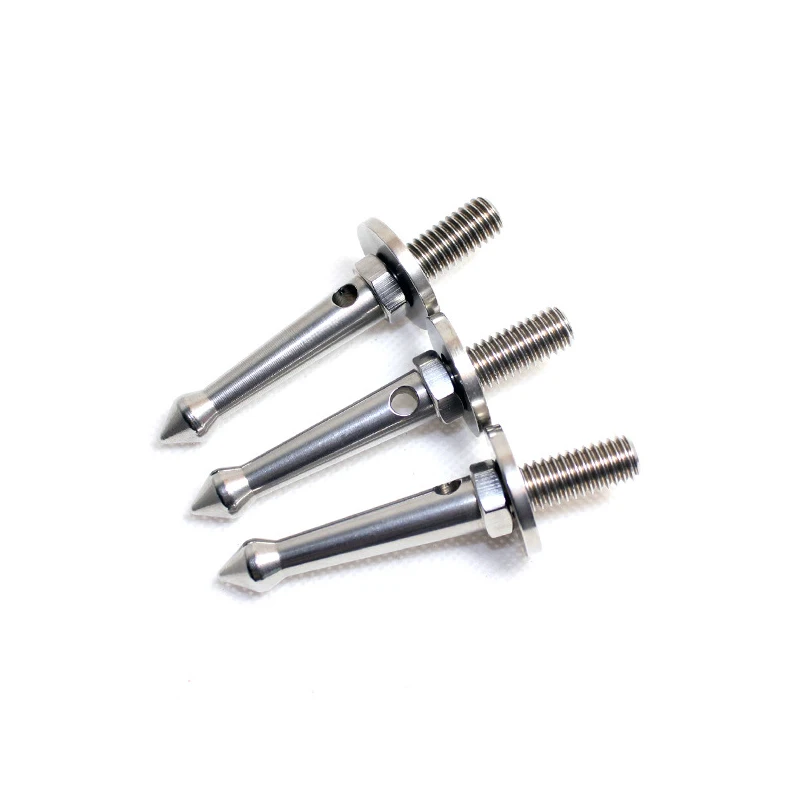 3/8 дюйма с резьбой Замена Трипод шипы 3 шт нержавеющая сталь прочный DIY крепление