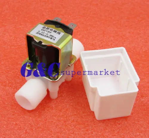DC 12V N/C 1/2 &quotЭлектрический Соленоидный клапан Магнитный dc 12v воды воздуха впускной