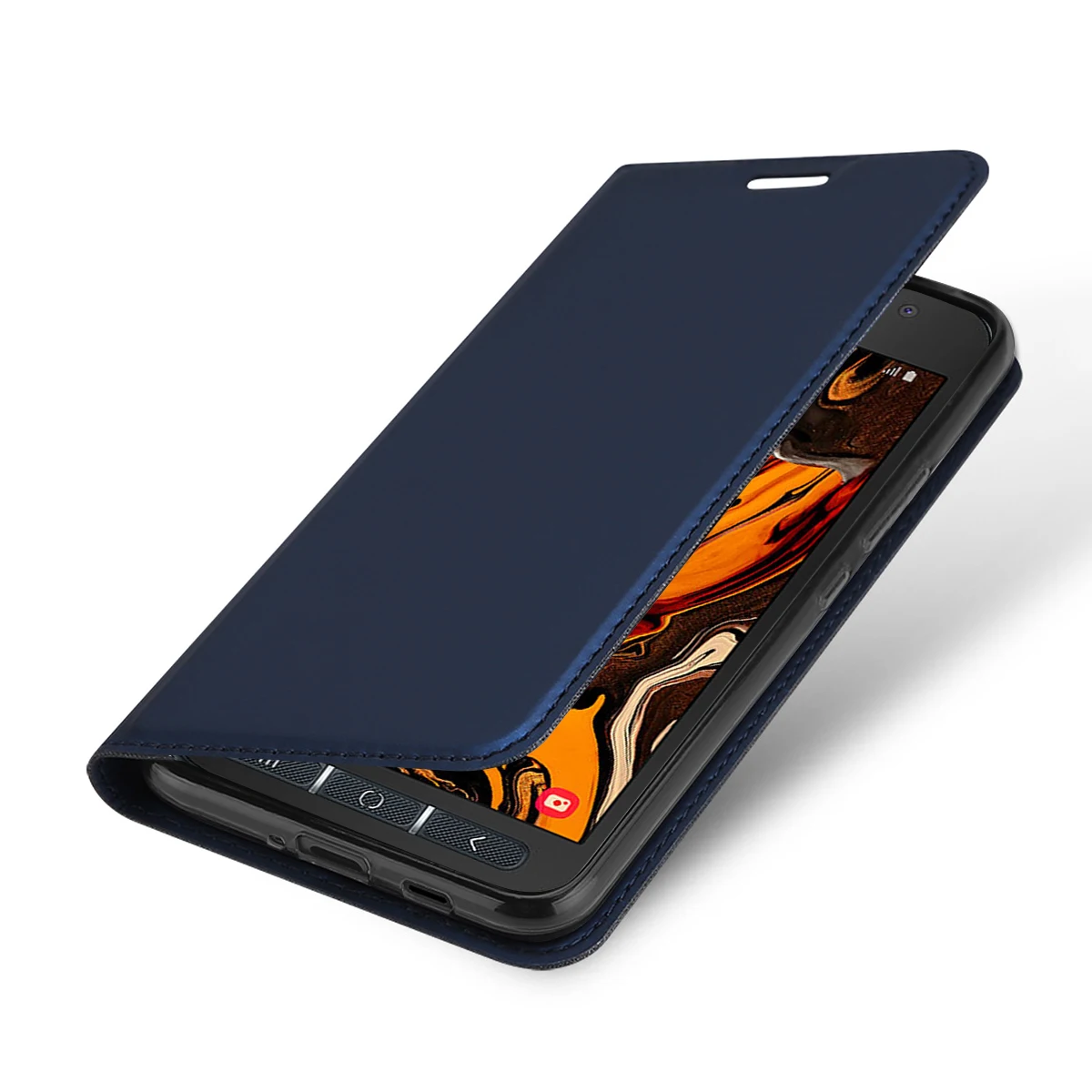 Чехол для Samsung Galaxy Xcover 4 G390F роскошный кожаный тонкий Чехол-книжка с магнитной
