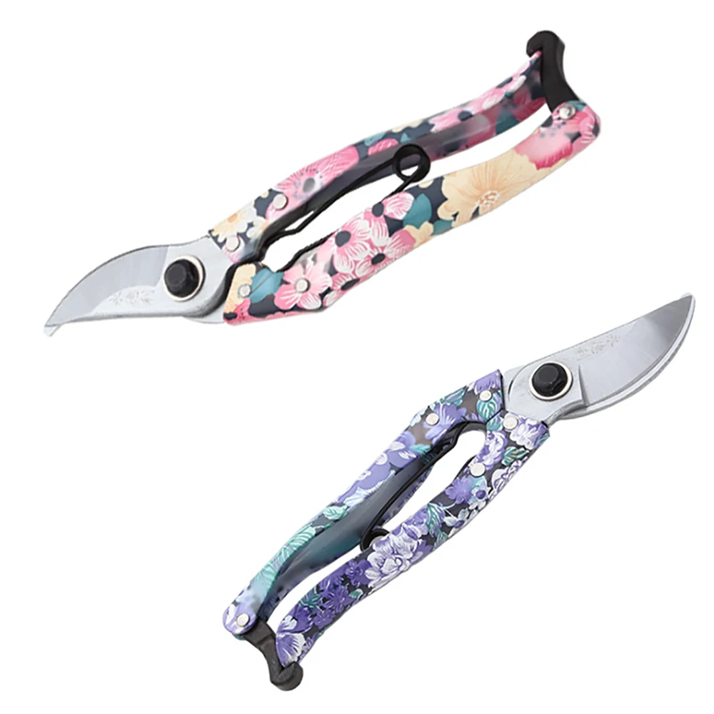 Color Scissor Pruning Shear Branch Garden Anvil Pruner Potted Fruit Grafting Gardening Tool SK-5 steel | Инструменты