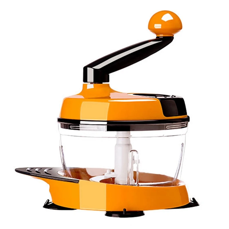 Кухонная мясорубка измельчитель овощей домашний ручной кухонный комбайн