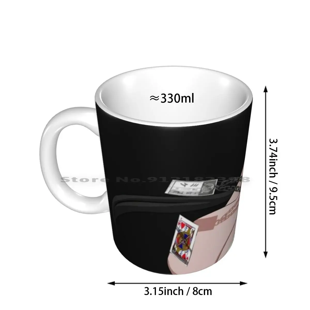 Керамические кружки с игральными картами чашки для кофе кружка молока и чая