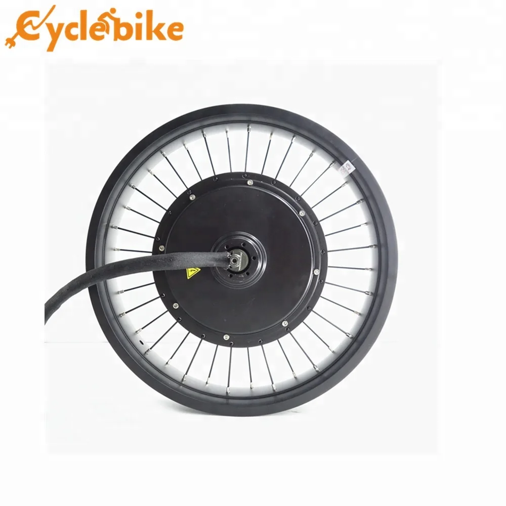 Bestellen 20*4,0 Zoll Fahrrad Fett 72v 5000w Elektrische Fahrrad Kit Hub Motor Kit Mit TFT Bunte Display