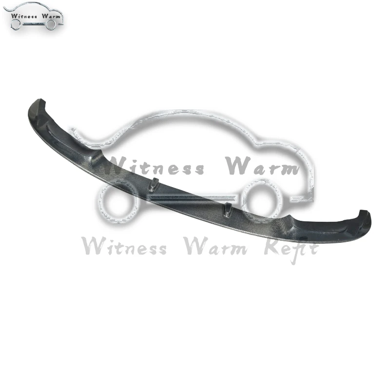 Автомобильный передний бампер из углеродного волокна спойлер губа