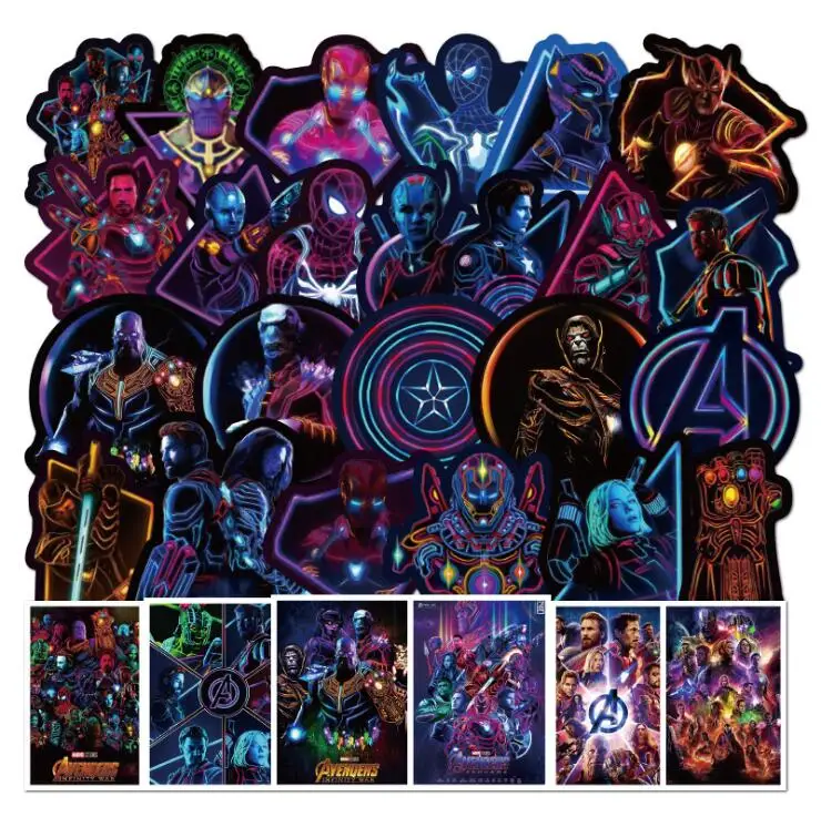 100 шт. Детский водонепроницаемый стикер для скейтборда гитары ноутбука - купить