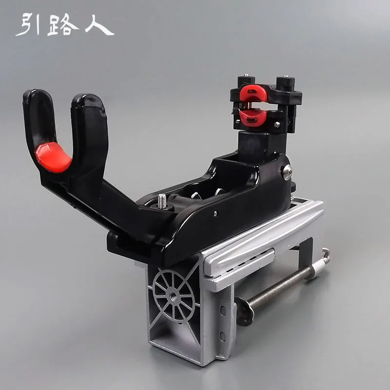 

MADMOUSE Practical Bracket Boat Sea Fishing Rod Holder Frame Support Boat Rod Frame Iron Plate Towing Fishing Rod Frame