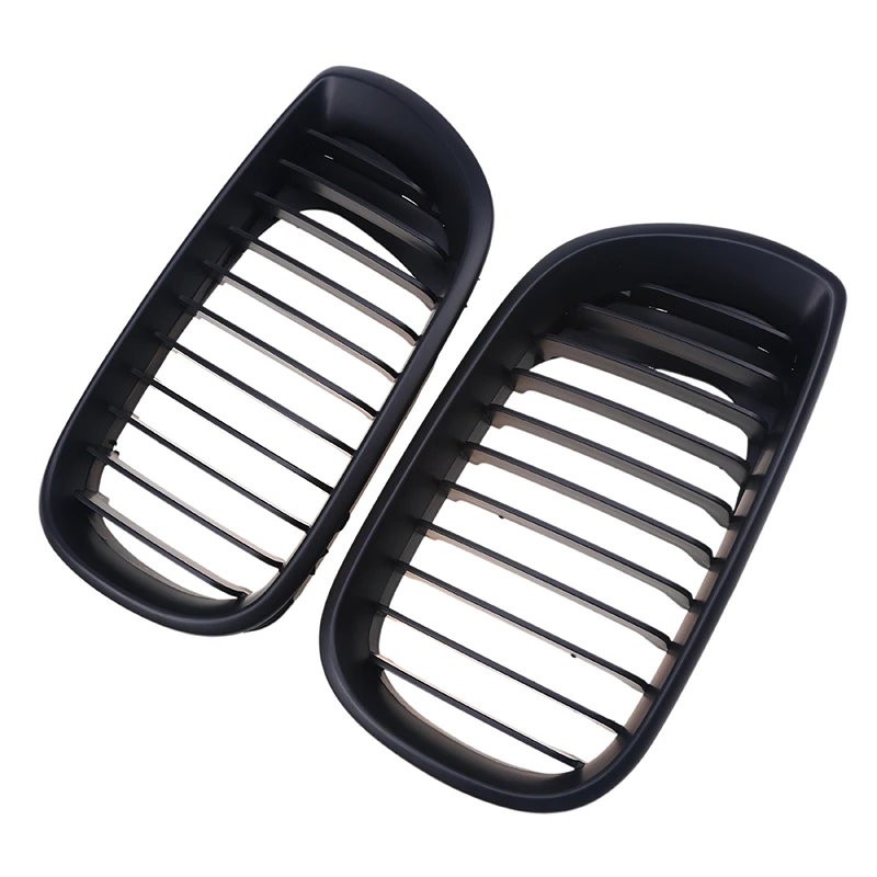 Автомобильный Стайлинг POSSBAY матовая черная передняя решетка радиатора решетки