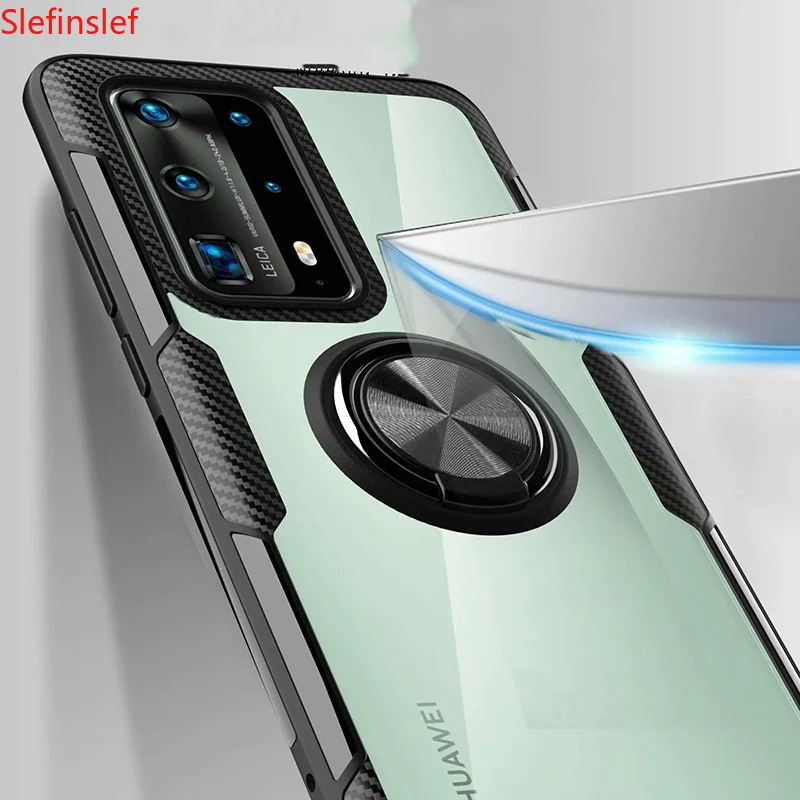 Чехол для Huawei Nova 6 SE 7i чехол с кольцом-держателем магнетизма чехлы телефонов p40 Lite