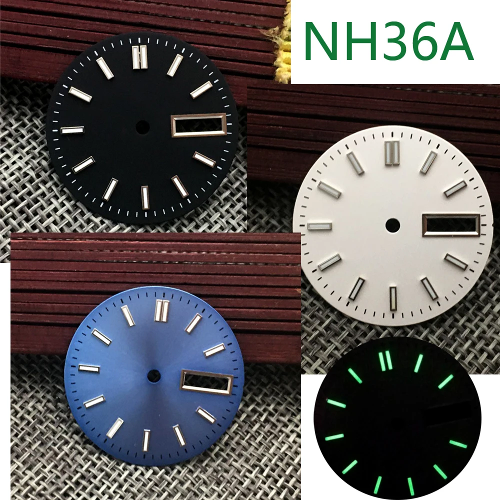 

Watch accessories luminous dial diameter 29mm suitable for Japanese NH36 movement substitute dial men's automatic watch