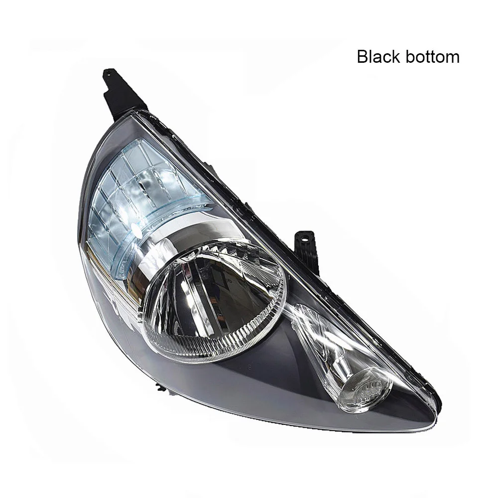 Лаванда Capqx для Honda FIT Джаз GD1 GD3 2003 2004 2005 2006 2007 хэтчбек передняя фара головного света лампы черного или белого цвета - Цвет: Лаванда