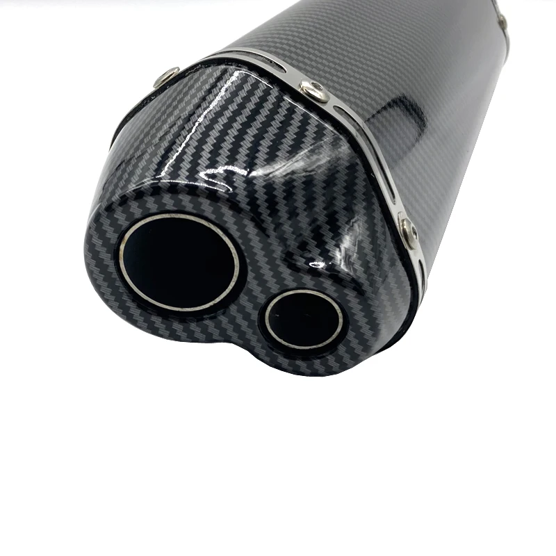 470 мм универсальный глушитель выхлопной трубы мотоцикла Pipe Escape Moto для CBR125 CB400 TMAX530