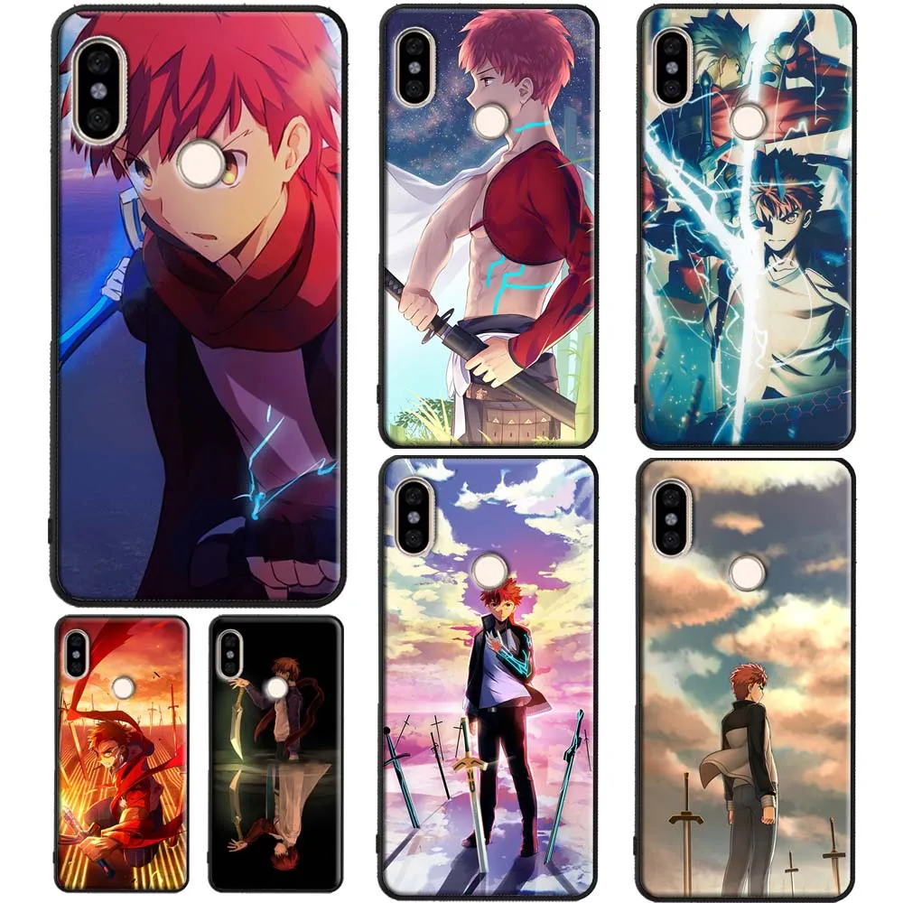 Чехол Shirou Emiya Fate Stay Night для Xiaomi Redmi Note 11 8 9 10 Pro 10S 9A 9T Mi Lite 11T POCO X3 M3 M4 F3 | Мобильные