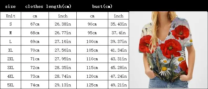 

Women's T Shirt Butterfly Printed Sexy V-neck Short Sleeve T-shirt Summer Woman Casual Tops For Ladies Harajuku Graffiti TShirt