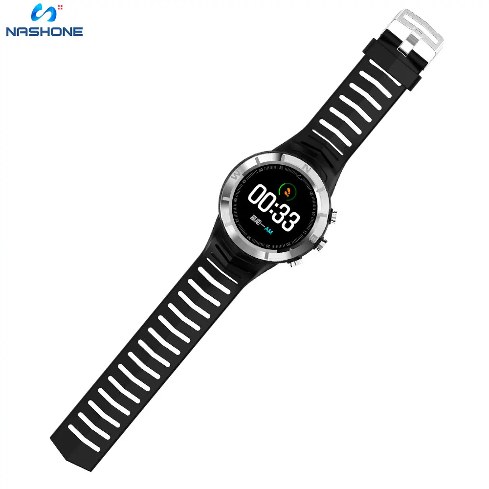 DT08 Смарт часы для мужчин открытый круглый сенсорный экран 1 3 'спортивные HRV