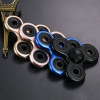 aluminum alloy fidget spinner r188 smooth mute bearing metal wire drawing process stress relief hand spinner for adult children