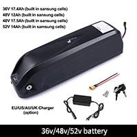 48V 500W 36V 350W 250W Tongsheng Электрический велосипед tsdz2 середине приводной двигатель комплект для переоборудования с фара для электровелосипеда в Батарея 10Ah/12Ah/17.5Ah