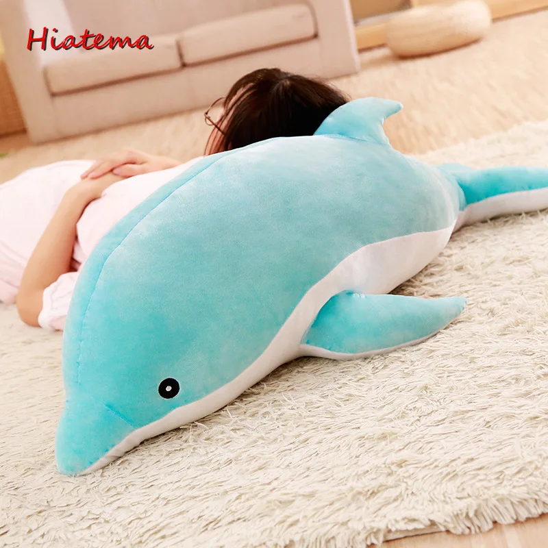 

Hot Large Plush Dolphin Toys Stuffed Sea Animal Cute Girls Dolls Children Gifts Birthday Gifts 30cm 50cm 70cm 100cm 120cm