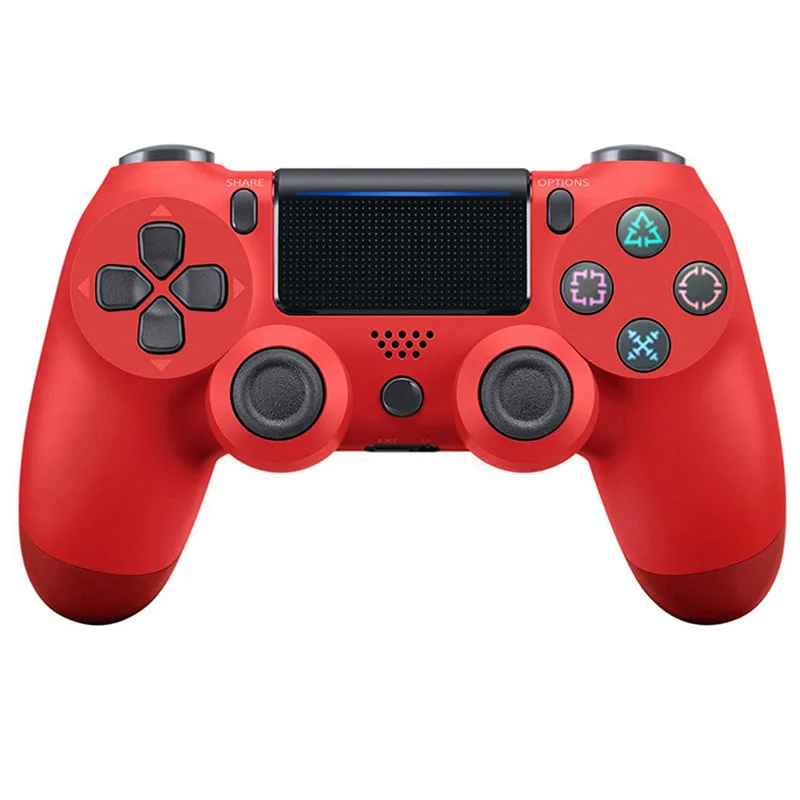 Wireless Red Bluetooth беспроводной/проводной джойстик для PS4 контроллер подходит для Mando ps4 консоль для Playstation Dualshock 4 геймпад для PS3 - Цвет: Wireless Red