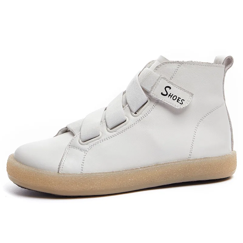 

2021 New Hook And Loop Ladies High Shoes