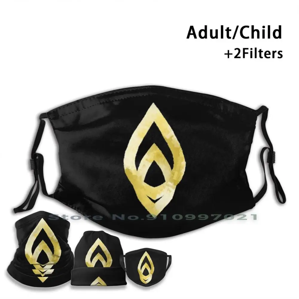 

Kyrian-Соглашение работа многоразовые рот маска для лица с фильтры для детей и взрослых Kyrian соглашение Wow World Of Shadowlands желтого цвета