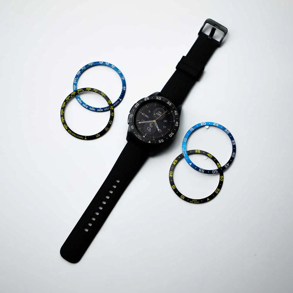 Металлический внешний край стиль для samsung galaxy watch 46 мм/42 мм gear S3 Frontier/классический спортивный чехол Аксессуары для часов 20 мм 22 мм