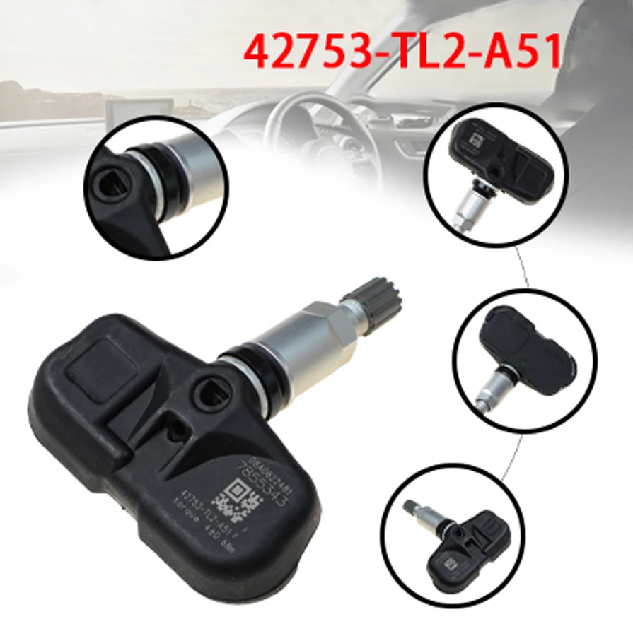 4 шт. новый датчик давления в шинах TPMS для Honda контроля 42753-TL2-A51 - Цена: 2861.84