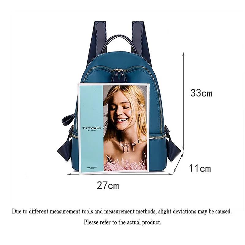 

Girls Nylon Bagpack Women Backpack School Bags for Teenager Ladies Mochila Female Backpack Fashion Pack Women's Cloth Daypack
