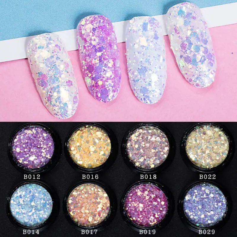 

UV Color Change Mica Powder Sunlight Reactive Sequain Glitter Resin Jewelry DIY