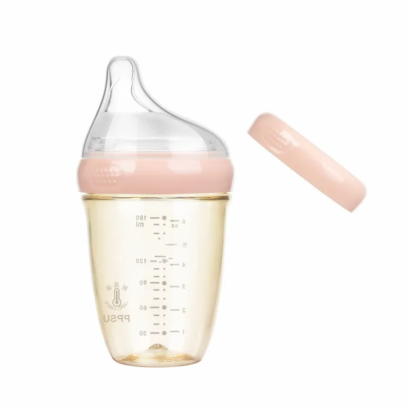 

Baby Bottle Light and Compact Wide Caliber Baby Spoon Bottle Feeder Easy To Clean Anti-Flatulence Smart Baby Bottle