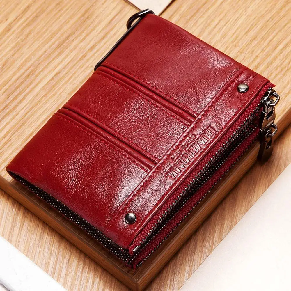 2020 hot sale coin bag zipper wallet fashion design women genuine leather female wallets cards holders luxury brand short purse free global shipping